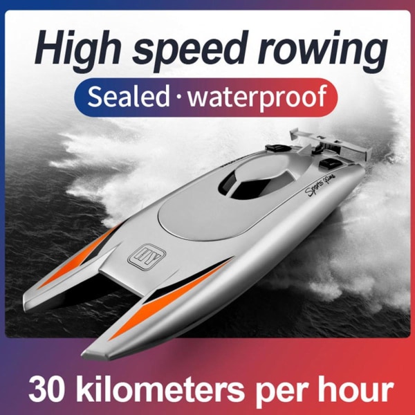 Uppgraderad version Höghastighetsfjärrkontroll Båtkylningskapsel Återställ Speed ​​Boat Game Båtleksak | RC ubåt