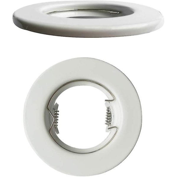 20 lampunpidikettä 50 mm MR16 GU10 -kohdevaloille, rengaskiinnikkeet LED- ja halogeenilampuille
