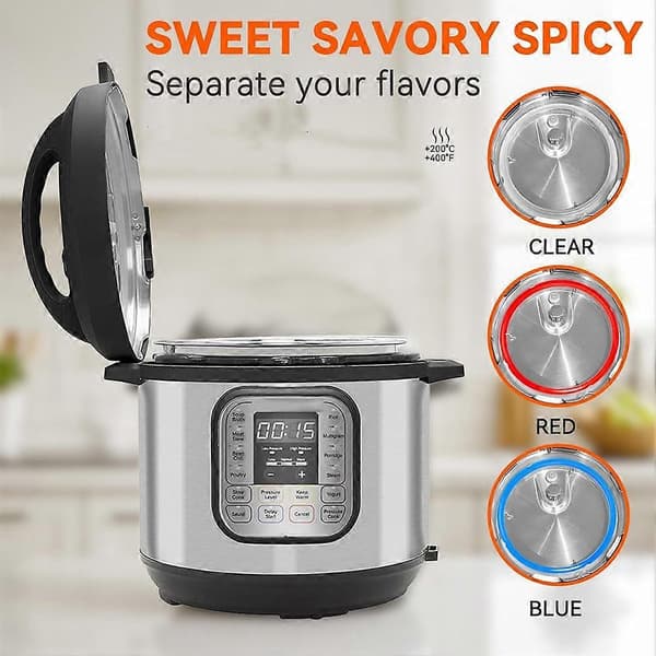 3-pak silikoneforseglingsringe til Instant Pot 5/6 Qt