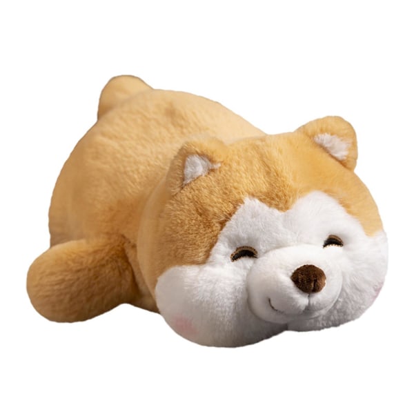 Huskies fylld leksak dekoration Shiba Inu fyllda kastkuddar present till jul Födelsedag nyår 50CM Weightend Shiba Inu