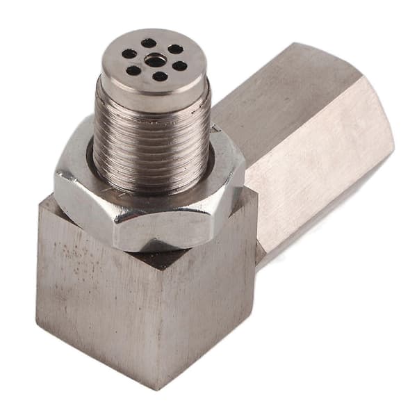 Bil Ilt Sensor Spacer 90 Graders CEL Bung Fix til Check Engine Light M18X1.5 Katalysator