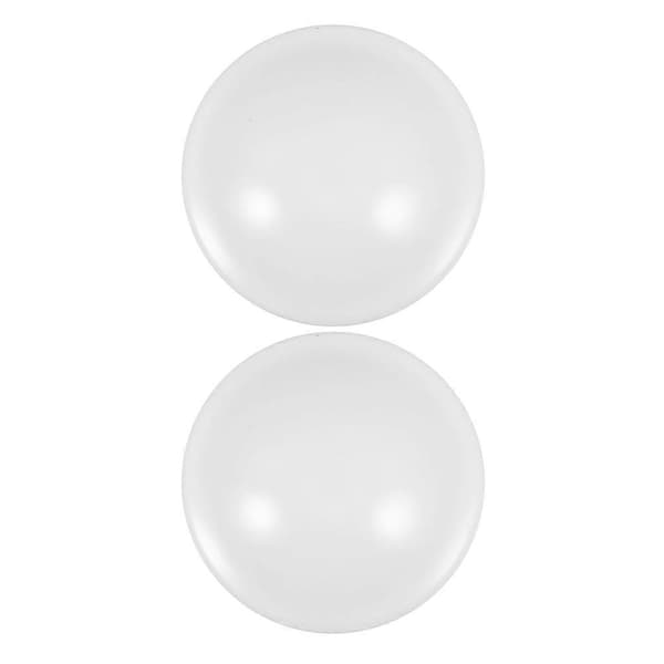 Loftdæksel Plast Svamp Lampeskærm Erstatning Til Loftslamper 20*19*6cm 2 Stk. White 20.50X20.50X6.50CM