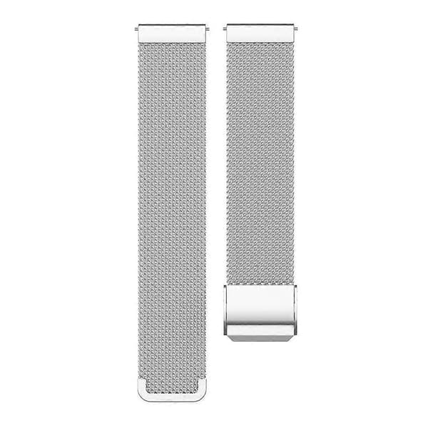 Tre Perler Rustfrit Stål Rem 22mm Silver