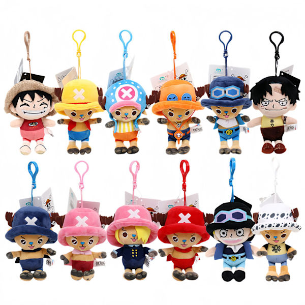 King of Thieves pehmolelu riipus Luffy Joba sarjakuva luova riipus Style 10