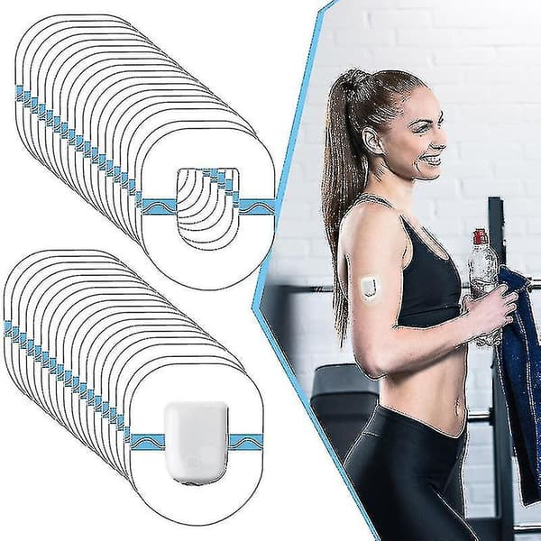 36 Pakning Vanntette Selvklebende Omnipod-lapper Klar