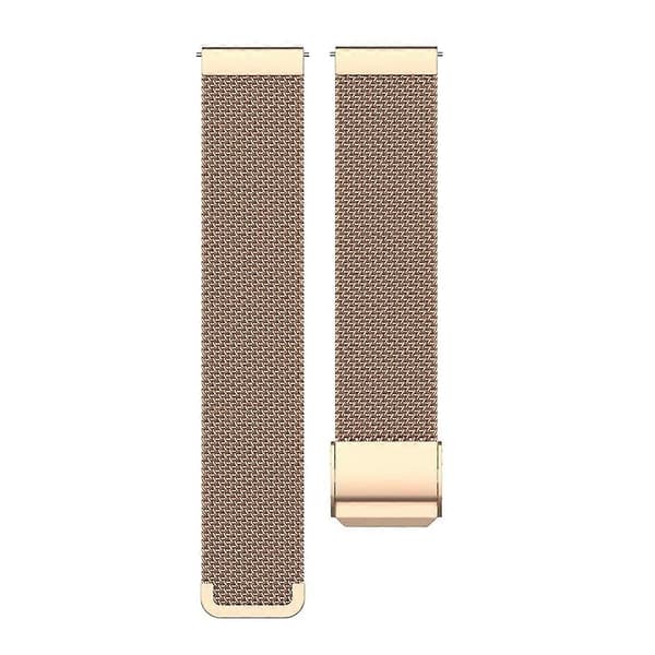 Tre Perler Rustfrit Stål Rem 22mm Rose Gold