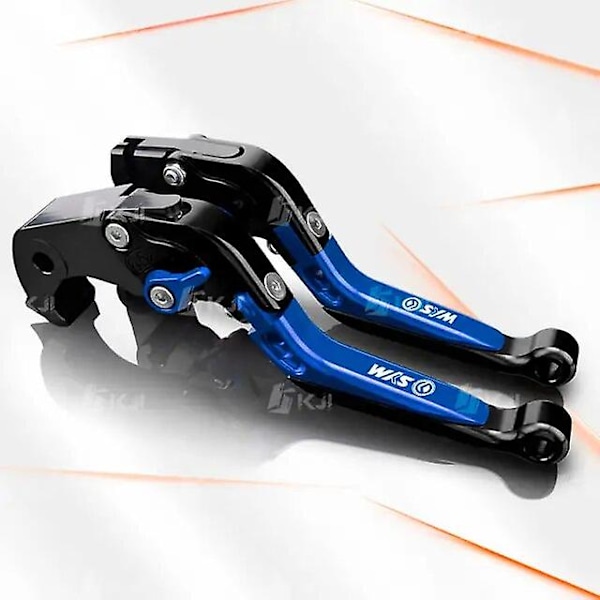 För SYM Fiddle 125/150/200i 2014-Nu Kopplingshandtag Bromshandtag Set Justerbara Vikbara Handtag Motorcykeltillbehör Motorfordons Bromsservi