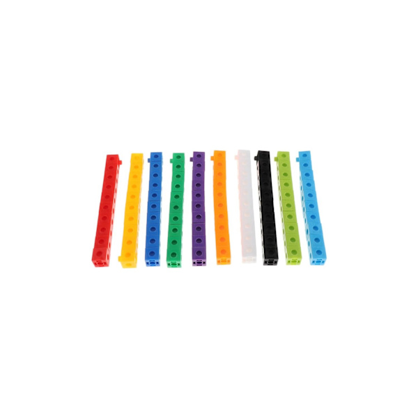 2cm Matematiikka Siiamilainen Matematiikka 10 Väriä + Neliöpalikka Matematiikka Colourful