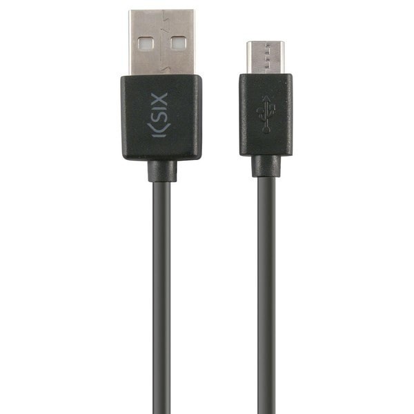 Billig USB till Micro USB Kabel 1 m Svart