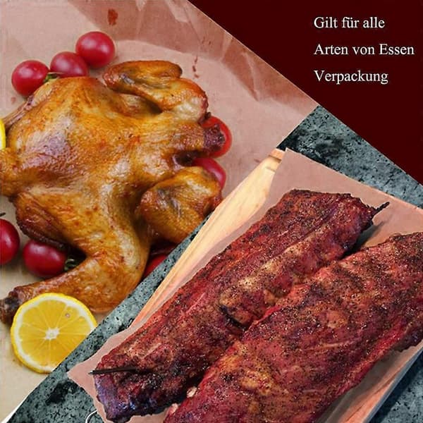 Slaktarpapper rosa, BBQ kraftpapper originalet
