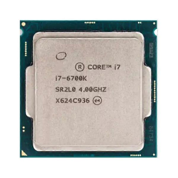 Core i7-6700K CPU - Socket LGA 1151 4 Kärnor 8 Trådar 4.0GHz 8MB L3 Cache 91W.