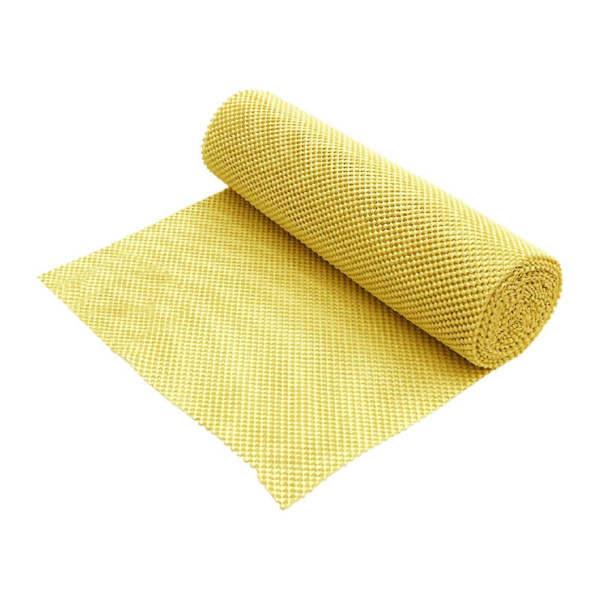 Pilates Halkfri Mat Greppfoder Låda och Hylla Foder Gripplatta för Vikt Yellow