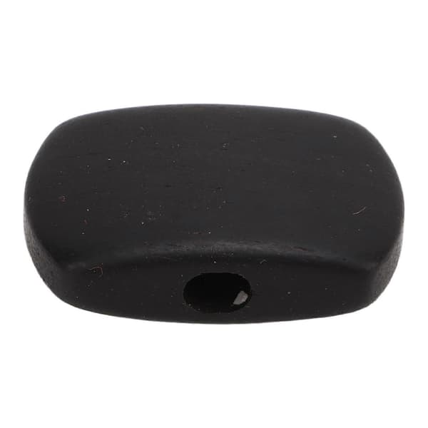 6 Sett Gitar Stemmeskrueknapper Ebenholt Metall Stemmemaskin Hodeknapp for Elektriske Gitarer Rectangle Large