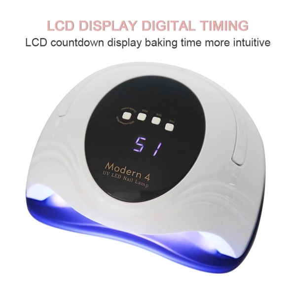UV LED Nagel Tork med 120W Hand Is Lampa Alla Gel Nagel Lampor för Manikyr Härdande Gel Polish