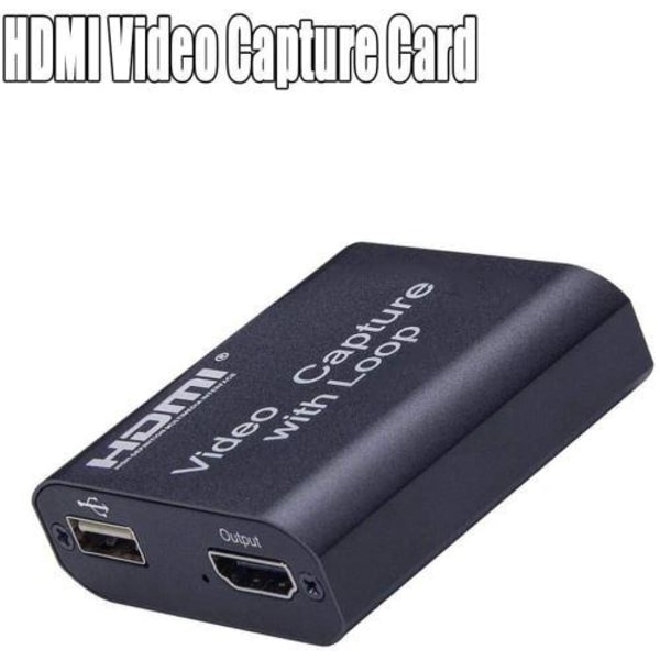 HDMI-videotallennuskortti, USB 2.0:aan, Xbox One PS4 Wii U Nintend