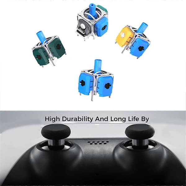 4 stk. til PS4 TMR Elektromagnetisk Anti Drift Joystick Controller for PS4