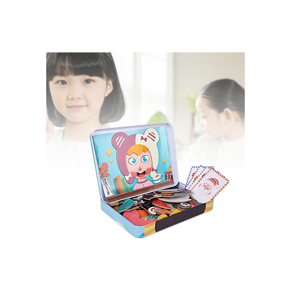 Imagination3D Magnetisk Puslespillbrett Montessori Leker