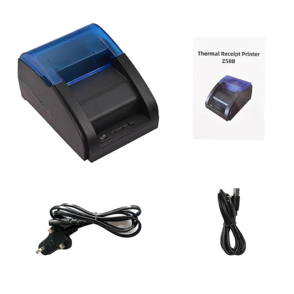 58 mm termisk kvitteringsprinter med USB- og Bluetooth-forbindelse til POS