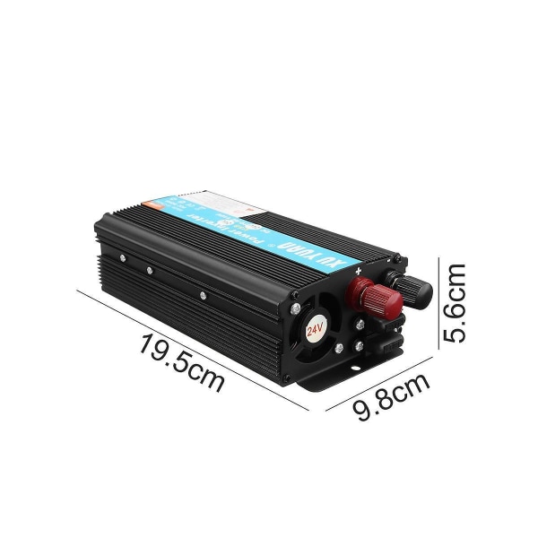 4000W 12V/24V DC till 110V/220V AC-ACTOWIR ONDORTER LED CONVERTER WAVE SINFICATION MODIFIED