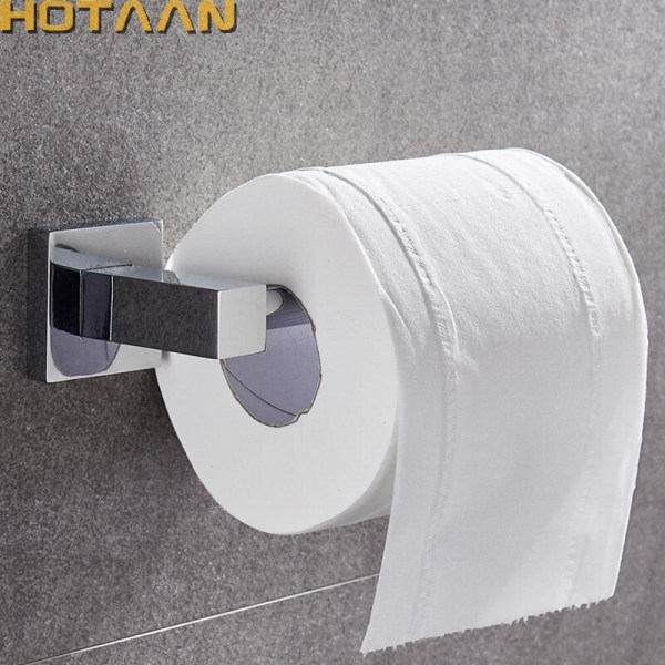 Toalett Toalett Toalettpappersrulle Polerad krom rostfri vägg YT 11392 S | Rulle toalettpapper | Rullhållare (silver)