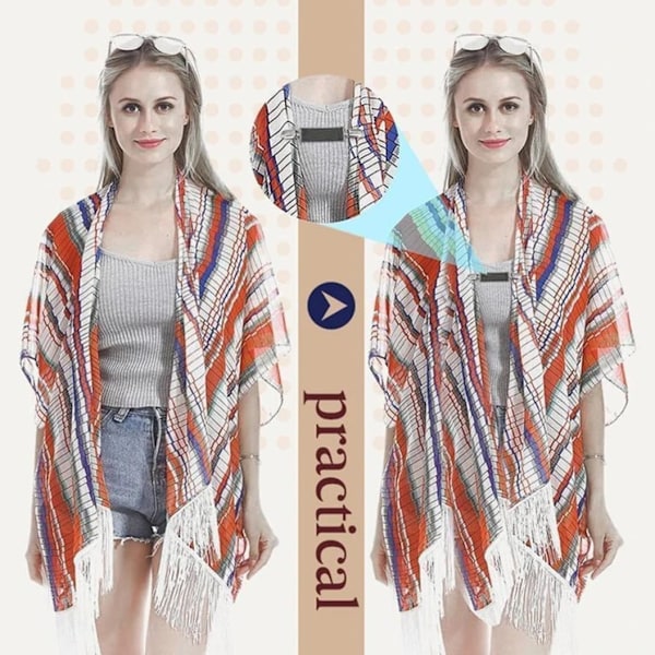 Vanthandskeclips Handskclips Klänningsclips Midjeclips Elastiskt band Scarfsclips Sjal 5 st Filtclips