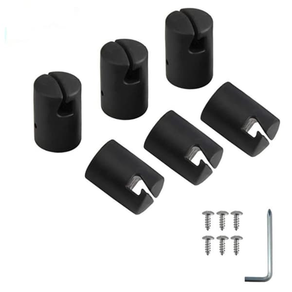 {YM}Plastic Trampoline Pole Cap Trampoline Pole Cap for Flat Steel Plate System