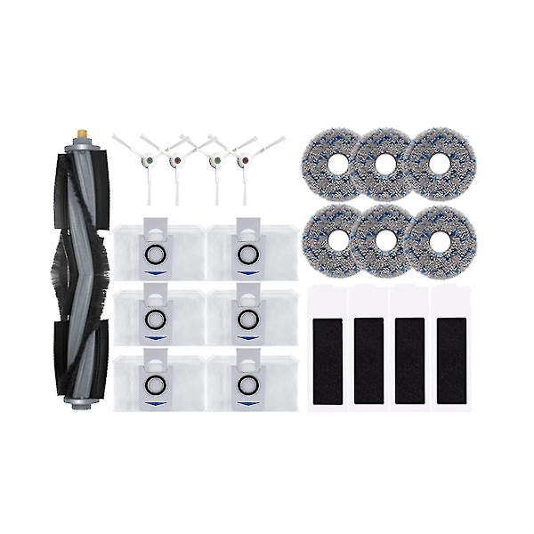 Til Deebot T20 Omni Tilbehør Hoved Sidebørste Moppeklud Hepa Filter Støvpose Udskiftning Reservedel Pa
