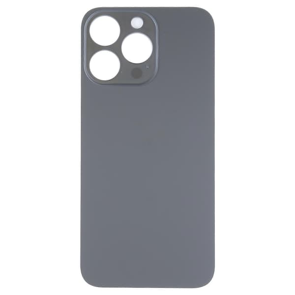 Enkelt erstatningsglass bakdeksel for iPhone 14 Pro Black