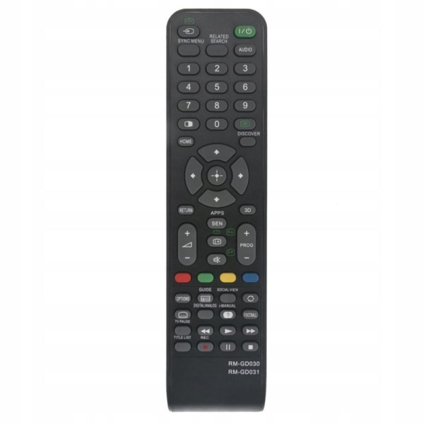 Ersättande universal Lämplig för Sony TV RM-GD030 RM-GD031