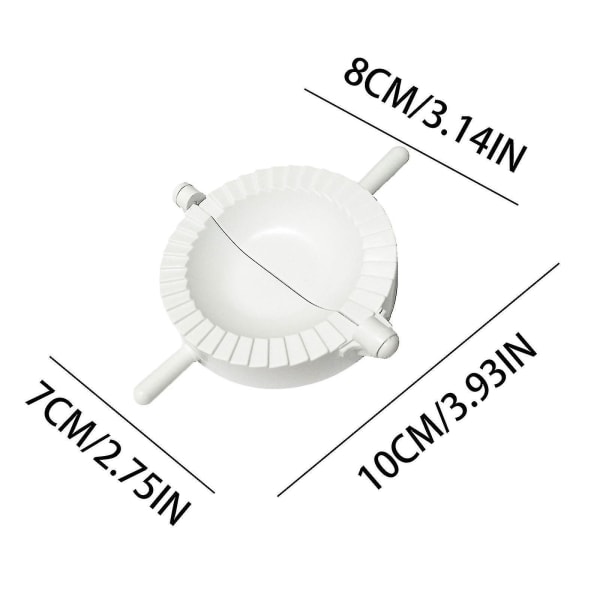 8 cm Diameter Manuell Dumpling Tillverkning av form