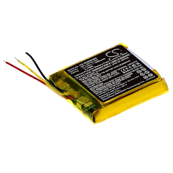 Kamerabatteri 1000mAh For GoPro 601-06750-000 601-06750-101 601-10257-000 Hero 4 5 Session HWMR1 HWPR1 CHDHS-501 CHDHS-101