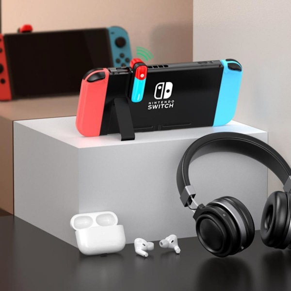 Bluetooth-adapter til Nintendo Switch og Lite trådløs sender (AptX Style Bluetooth V5.0) - 4001001974047-aptX-Sh-V5.0