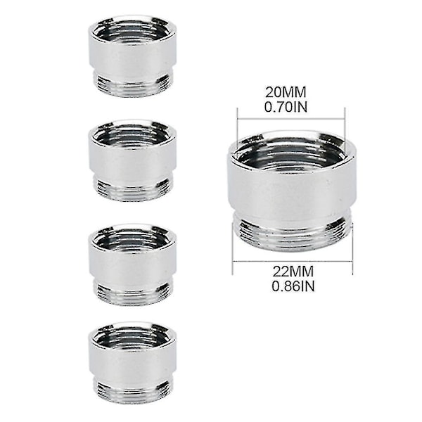 Stk. Vandhane Adapter Sæt Køkken Han Hun Messing Vandhane Adapter Vandrenser Belufter Konnektor Messing Belufter Adapter-2-