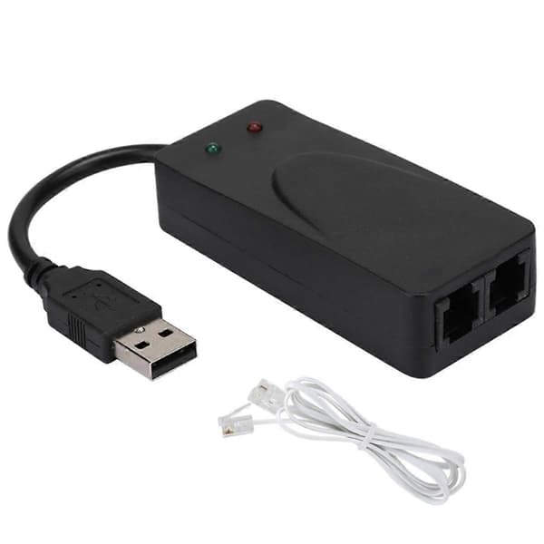 Faksmodem, USB2.0 56K Ekstern Modemdriver, USB-modem (Enkel Port)