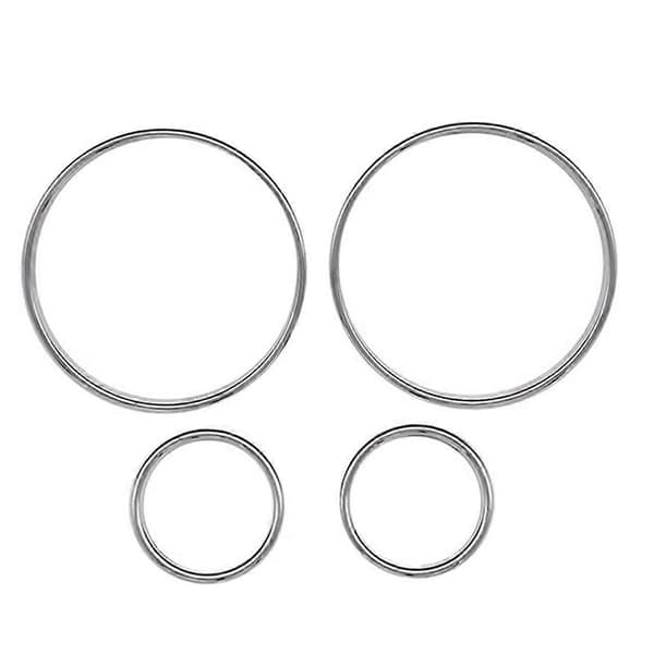 Hastighetsmätarskydd för bil för E39 5-serien E38 7-serien E53 X5 Silver