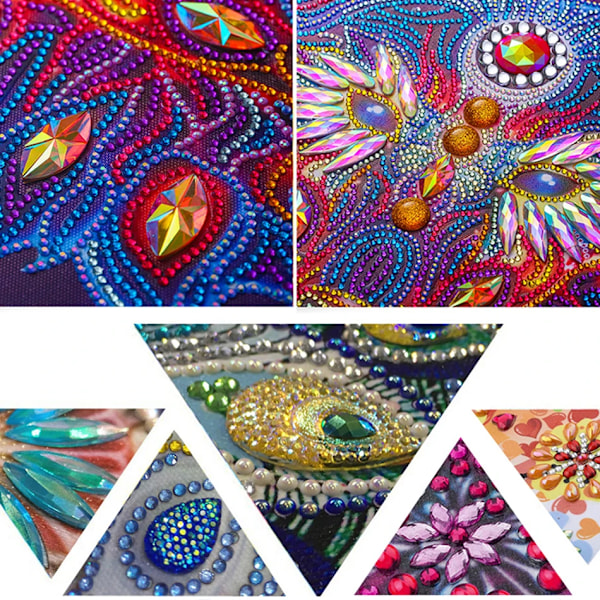 Gatyztory Spesialformet Diamantmaling Katt Dyr DIY Diamantbroderi Hjemmeinnredning Delvis Rund Drill Dia Mosaikk 118 30x30cm