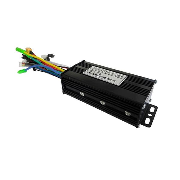 36V 48V 26A 500/750W E-Bike Børsteløs Controller Sm Tre Tilstande Black