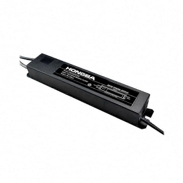 Neonljus Elektronisk Transformator 5KV 30MA med Skydd & Enkel Installation black