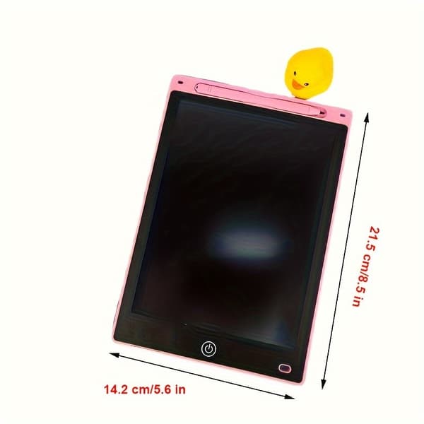 8,5 tuuman värillinen LCD-piirustustabletti - pyyhittävä kirjoitustaulu, piirustustaulu Light Blue