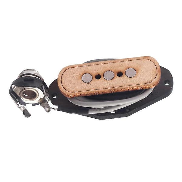 3-strenget cigaræskeguitar single coil pickup