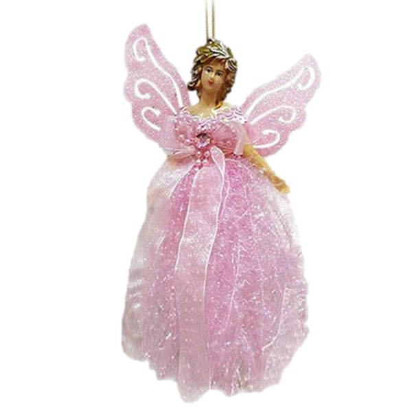 Plysj Engel Juletrepynt Søt Engel Juletrepynt Ornamenter Engelpynt Julehåndverk Pink