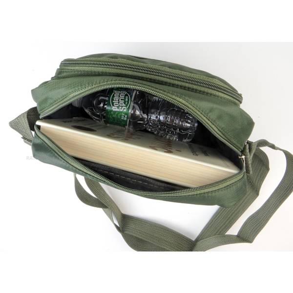 Nylon Messenger Axelväska för Män Crossbody Skolväska Bokväska Satchel Lättvikt Blue