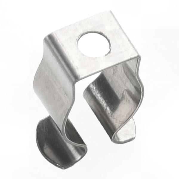 Terry Clips i rustfrit stål til fjeder, 10 stk. 10mm