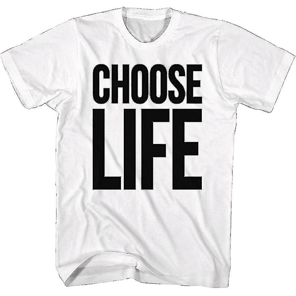 Wham Choose Life T-paita - Merchandise By George Michael - ZHENV