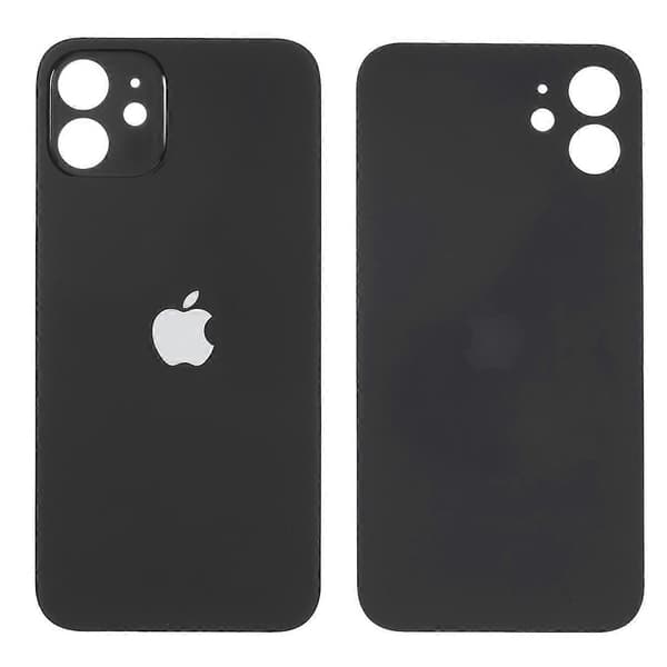 Type G Batterideksel for iPhone 12 Reparasjonsdel (Kamerlinseringhull Standardversjon) Multicolor Style E