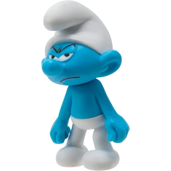 12-pack Smurfar Figurer Leksakssamling Modell Ornament Tårta Toppers Barnpresenter