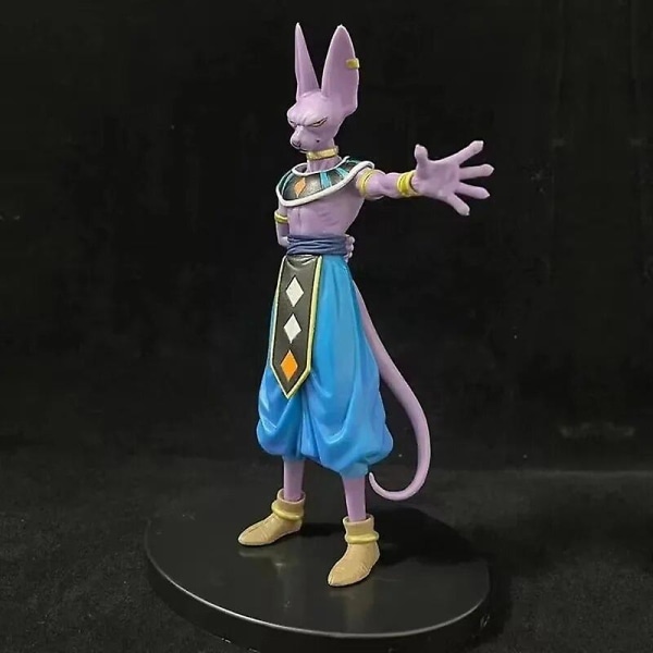 Anime Dragon Ball Z Beerus Figure Gods Of Destruction Dxf Whis Beerus 20cm Figurer Figurine Pvc Staty Model Collection Toy Gif Beerus