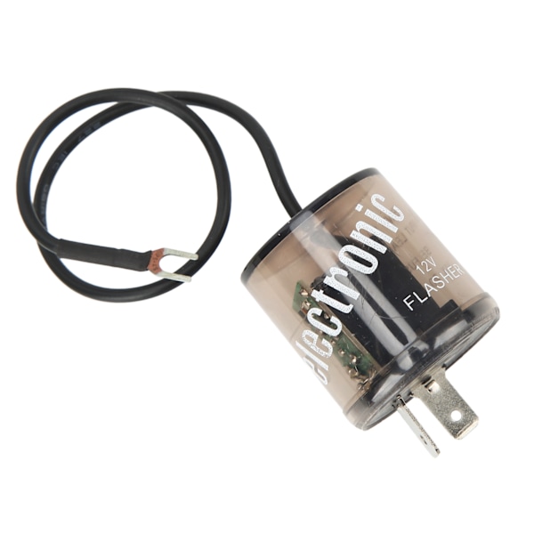 2-Pin Elektronisk Blinkrelä LED Blinkersrelä DC12V Universell för Bil Motorcykel 0.1