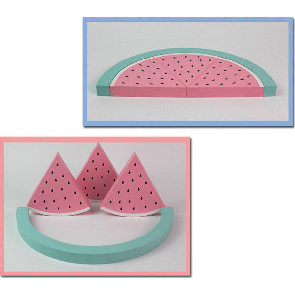 Rosa Vannmelon Stable Stableklosser Matchende Former Pedagogisk Leke