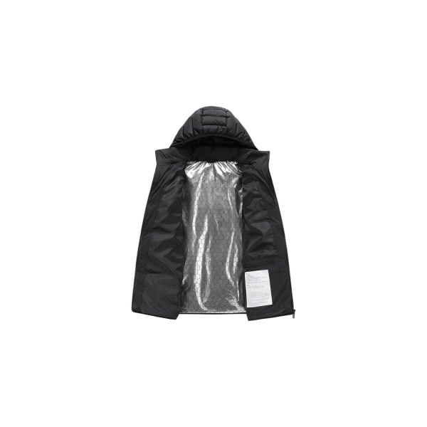 Thermal Cotton Herr USBI Uppvärmd Långärmad Eluppvärmd Damkläder 9 Zone Hooded Down Bomullsuppvärmda kläder XXXL